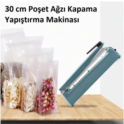 Ferma və Baytarlıq: 30 cm Paket Ağzı Bağlama Maşını. Plastik Gövdəli Model