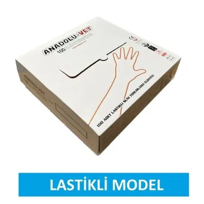 Farm & Veterinary: Artificial Insemination Glove. Lastikli. 90 cm (100 Pcs)