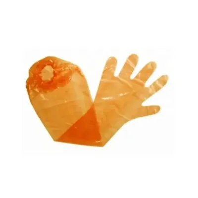 Farm & Veterinary: Artificial Insemination Glove. Lastikli. 90 cm (100 Pcs)