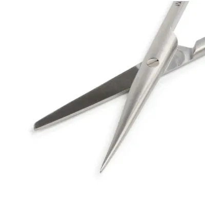 Kruuse-Vet Metzenbaum Makas. 14,5 cm / 5.7, Künt / Sivri. Düz