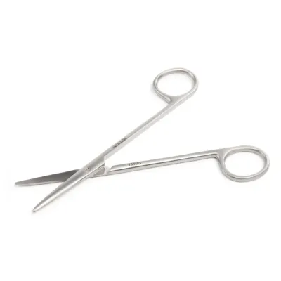 Kruuse-Vet Metzenbaum Makas. 14,5 cm / 5.7, Künt / Künt. Düz