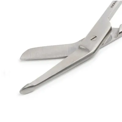Kruuse-Vet Lister Bandaj Makası. 16 cm / 6.3. Künt / Prob. Düz