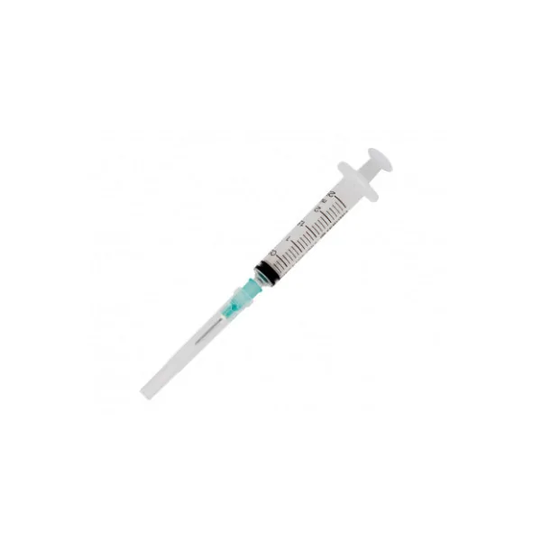 2 cc 3-piece Sterile Syringe with Short Tip - 350 Pieces