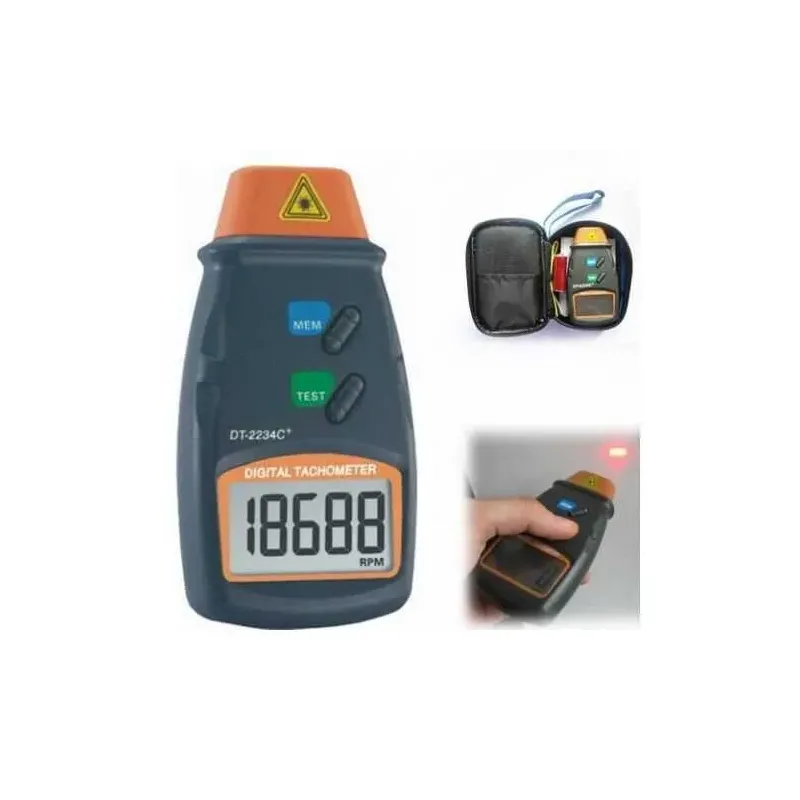 Laser Tachometer/Revolution Meter Digital