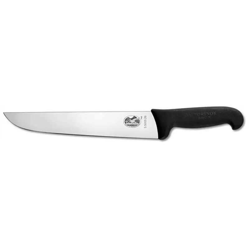 Victorinox Fleischermesser 18 cm, schwarzer Griff
