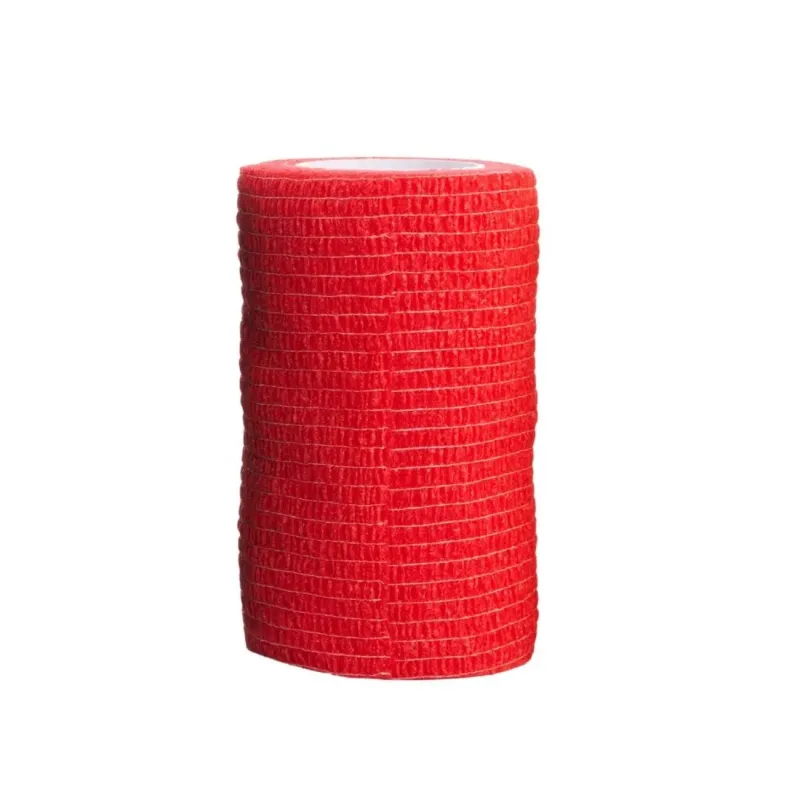 VetDaily elastik birləşdirici sarğı. Qırmızı. 10 sm x 4.5 metr.