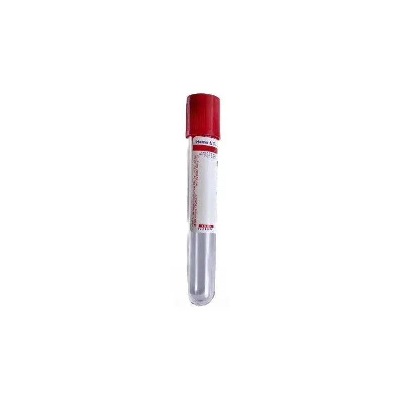 Vakuumla möhürlənmiş boru. 10 ml. Laxta Aktivatoru. Qırmızı qapaq (1 ədəd)