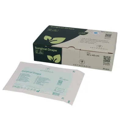 Vetnordic Veteriner Serviyet Bezi 60x90 cm Yesil – 20’li Paket | Tek Kullanimlik, Kaymaz Yüzey