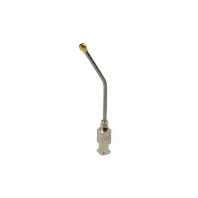 Kuş Besleme Enjektörü. Plastik. 10 ml + 14G Çelik Kanül. Eğri