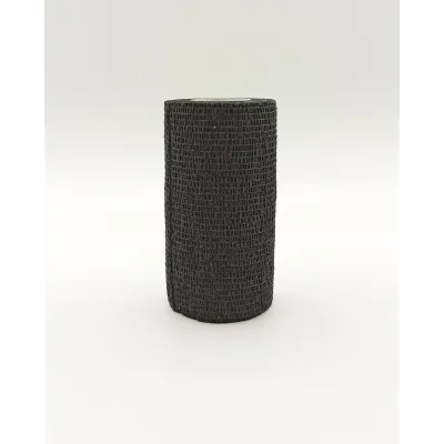 10x450 cm Black Vetlastic Self-Adhesive Bandage