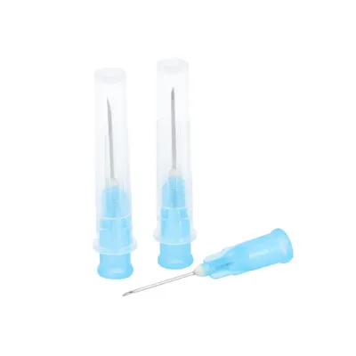 Vetnordic Enjektör İğnesi (23G x 5/8)  0,6x16 mm  (100 Adet) Mavi