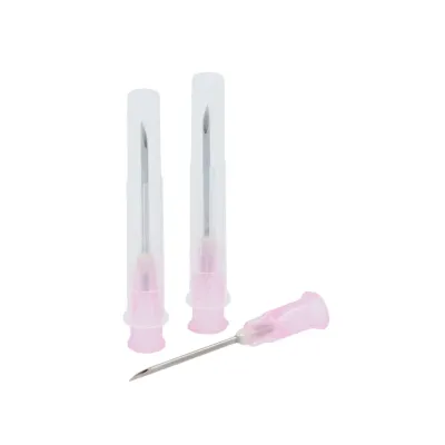 Farm & Veterinary: Syringe Needle (18G x 1) 1.2x25 mm (100 Pieces) Pink