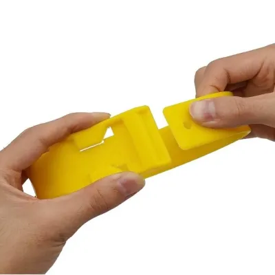 Geppas Ayaq İşarəsi Lenti. Plastik. 36 sm. Sarı. – 