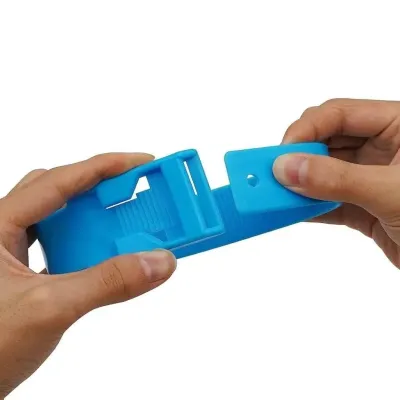 Geppas Ayaq İşarəsi Lenti. Plastik. 36 sm. Mavi. – 