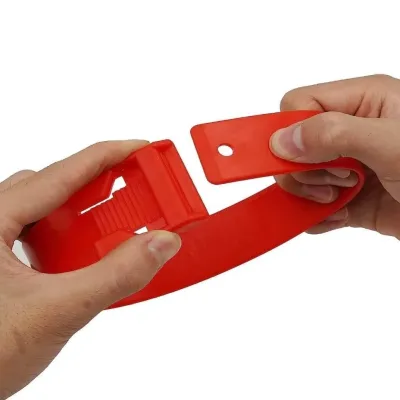 Farm & Veterinary: Geppas Leg Marking Band. Plastic. 36 cm. Red