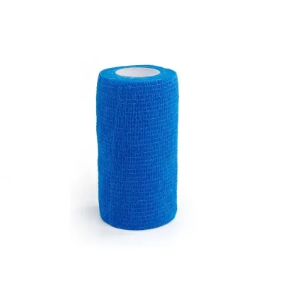 Kruuse Flexible Cohesive Bandaj. Mavi. 10 cm x 4.5 metre