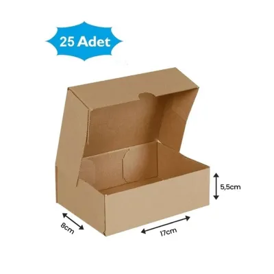Farm & Veterinary: Katlanabilir Paketleme Kutusu No:1 (25 Pcs) 17 x 8 x 5,5 cm