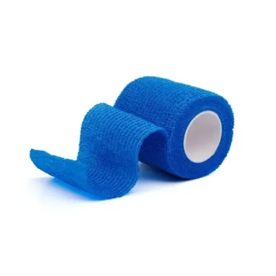 Kruuse Flexible Cohesive Bandaj. Mavi. 5 cm x 4.5 metre