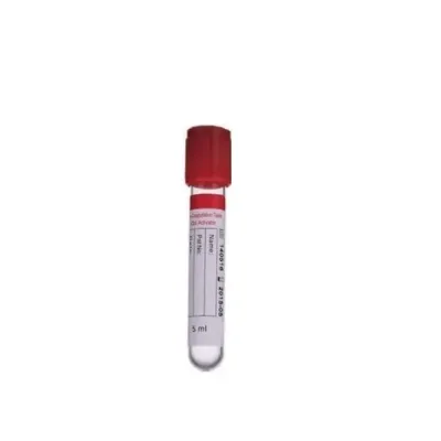 Vakuumla möhürlənmiş boru. 5 ml. Laxta Aktivatoru. Qırmızı qapaq (1 ədəd) – 