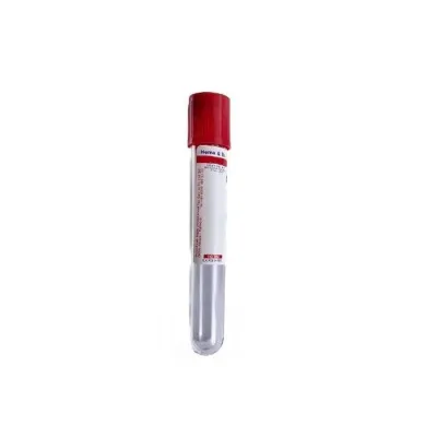 Vakumlu Tüp. 10 ml. Clot Activator. Kırmızı Kapaklı (1 Adet)