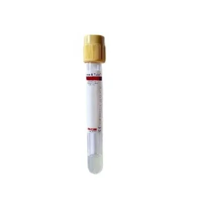 Vakumlu Tüp. 5 ml. Jelli. Sarı Kapaklı (1 Adet)