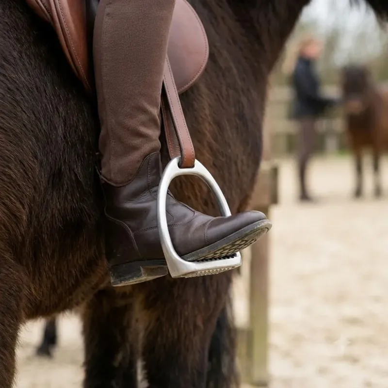 Aluminum Shetland Stirrup