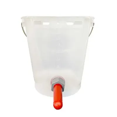 Farm & Veterinary: Lamb Emzirme Bucketsi 6 Nippleli White (ITHAL URUN)