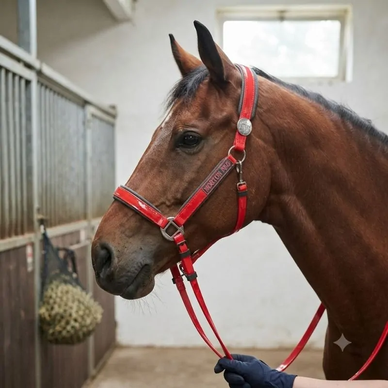 PVC Bridle and Rein Set for Horses