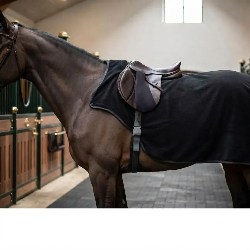Fleece Blanket with Neck Warmer