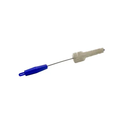 Teat pad cleaning brush, short conical brush