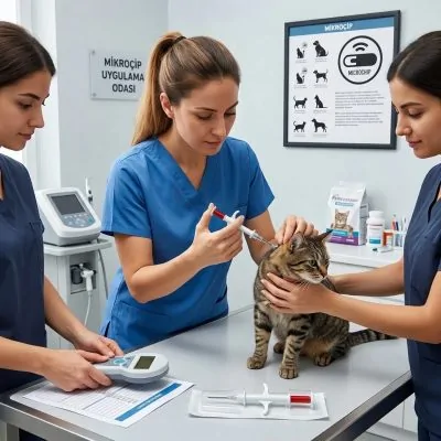 Kaliteli Hayvanlar İçin Mikro Çip Mikro Chip Farmena