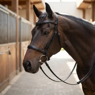 Farm & Veterinary: Deri Baslik Rein Set (HORSHCE)