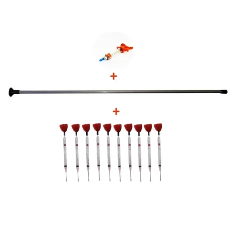 copy of Blowing Apparatus: 100 cm pump and 10 blowing injectors