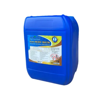 Hoof pool disinfectant liquid container for livestock hoof health.