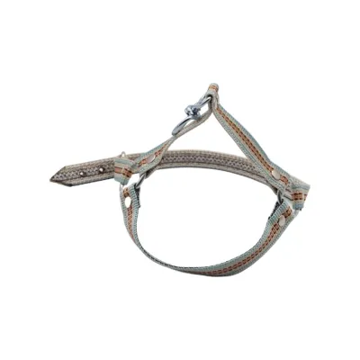 Adjustable, practical ram halter for farm animals.