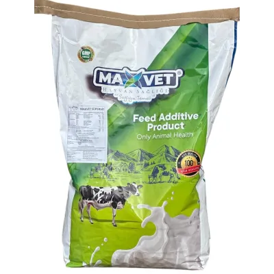 MaxVit SuperVit vitamin and mineral feed additive 25 kg for cattle and sheep fattening support.