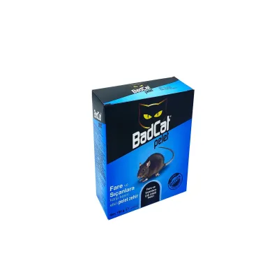 Effective rodent bait in pellet form.