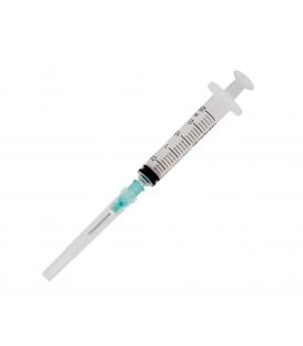 2 cc Yeşil Kısa Uçlu Aşı Enjektörü