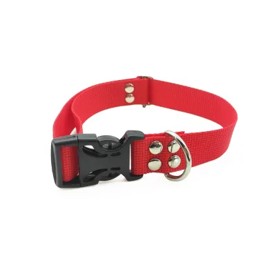 Adjustable Blue Dog Collar with Buckle