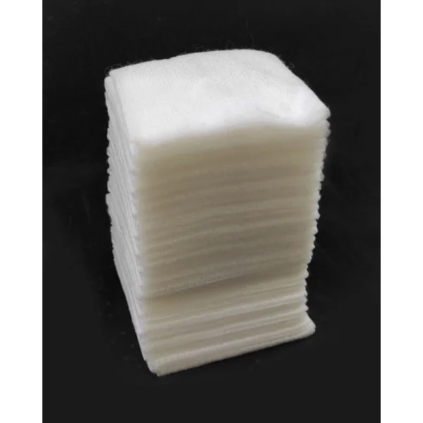 100 ədəd 4 qatlı yüksək udma qabiliyyətinə malik köpük yastıqları 5 x 5 sm