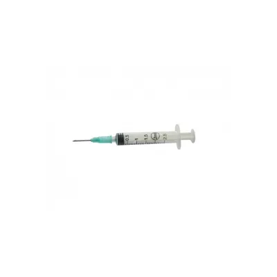 350-Pack 2 cc 3-Piece Short-Tip Sterile Syringe