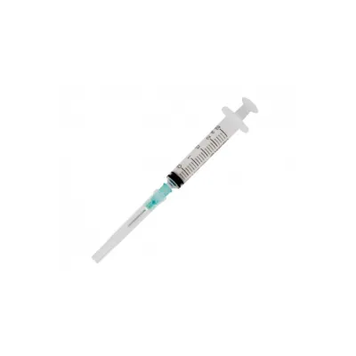 Short Needle 2 ml Sterile Syringe 350 Pieces