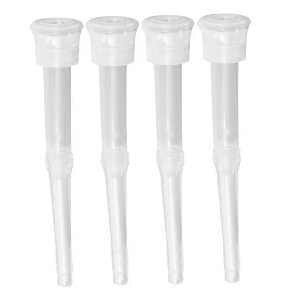 Silikonsauger für Long Kuhs, 4er-Pack