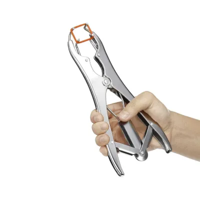 Metal Elastratör Pensi + 25 Adet Lastik - Hemen Satin Al! | Modern Çiftlik