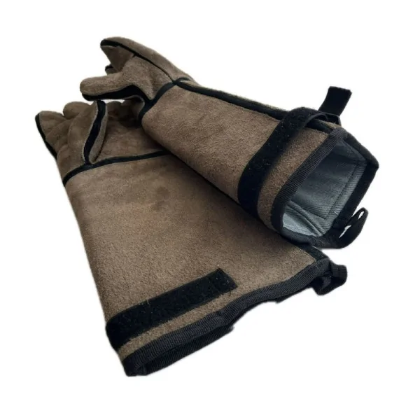 Tam Dəri Pişik Tutmaq Əlcəyi, 45 sm, Diş Keçirməyən Əlcək