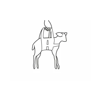 Küçükbas Tarti Askisi ve Tasima Çantasi Yavru - Hemen Satin Al! | Modern Çiftlik