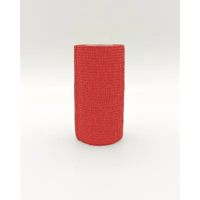 Vetlastic Yapışkanlı Bandaj 10 x 450 cm Kırmızı