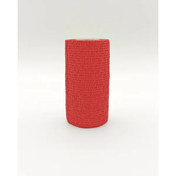 Vetlastic Self-Adhesive Bandage 10 x 450 cm Red