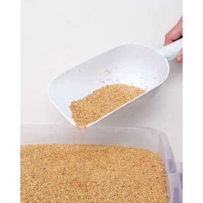 Mini Size Plastic Feed Spreading Scoop