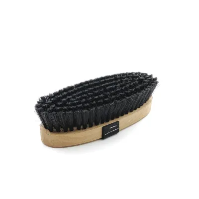 Wooden-bodied cow curry comb